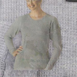 SIMPLY BASIC Women's Long Sleeve Thermal Underwear Top XL